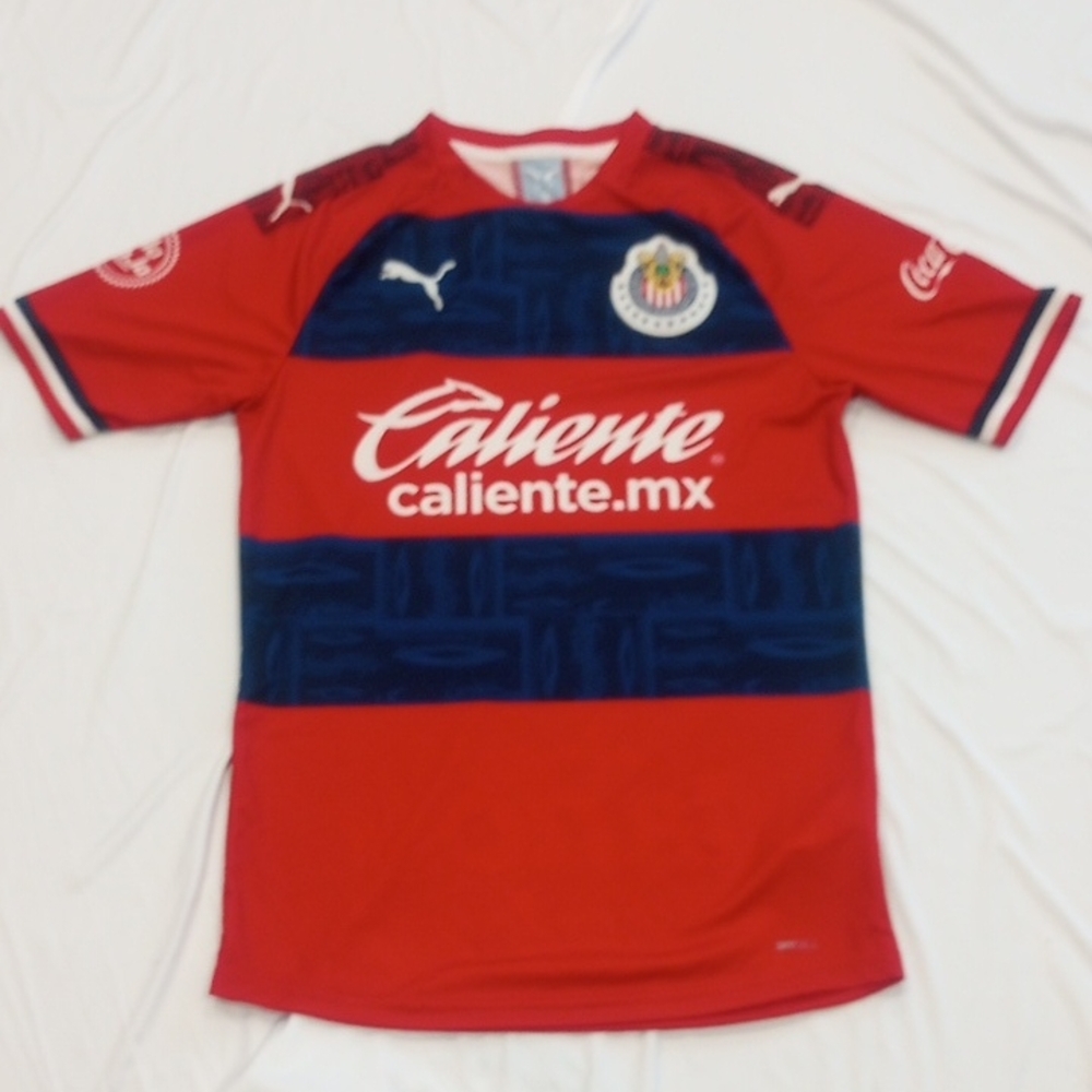 Puma Kids Bold Red and Navy Caliente Jersey.